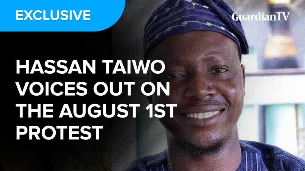 #EndBadGovernance protest: "Allow peaceful protest" Hassan Taiwo urges FG