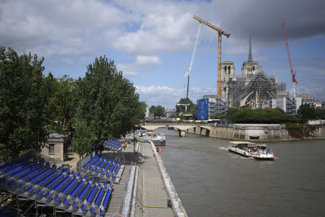 Water quality in Seine improves with three weeks to go before Paris Olympics