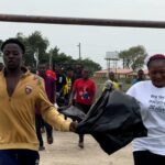 Young Nigerians 'plogging' to clean up environment