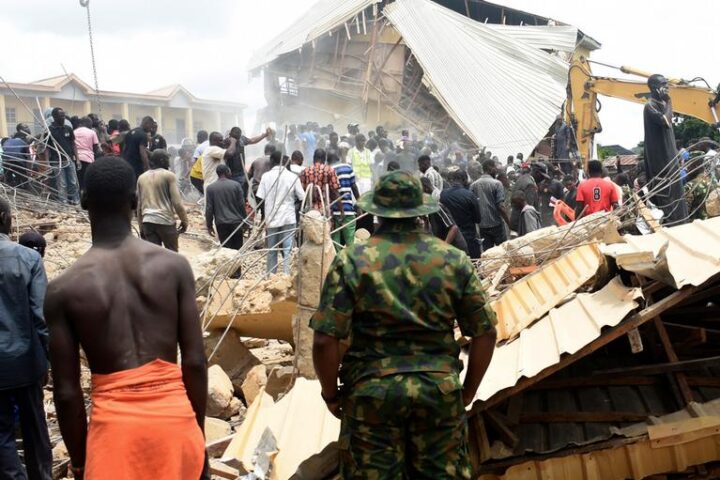 Nigeria: Sudden school collapse kills over 20 children