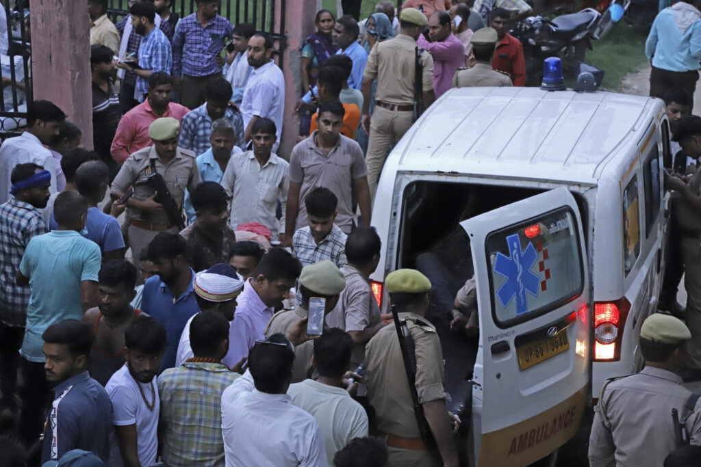 Stampede in India kills dozens