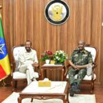 Sudan army chief Burhan hosts Ethiopia's Abiy Ahmed