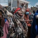 Hundreds of Somalis protest against Al Shabaab after deadly Mogadishu attack