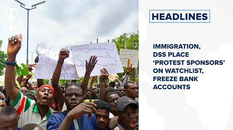 Immigration, DSS place ‘protest sponsors’ on watchlist, freeze bank accounts