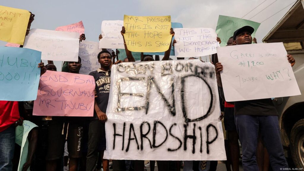 Anger in Nigeria over the spiralling cost of living